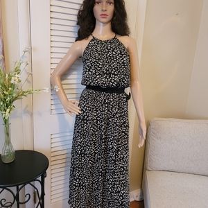 Justfab Chiffon Midi Dress Size L